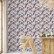 Декоративна ПВХ плитка на самоклейці 3D 280х300х5мм Кубы, ціна за 1 шт. (СПП-506) SW-00001135, фото 5