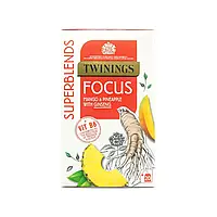 Чай Твайнінгс Twinings Superblends Focus 20пак.