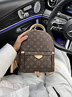 Женский рюкзак луи витон коричневый Louis Vuitton Backpack стильный изысканный рюкзак через плечо