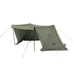 Намет Naturehike I (1-місний) 210D polyester NH21YW157 темно-зелений