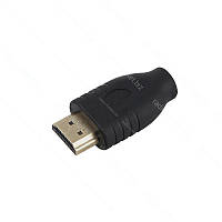 Перехідник штекер HDMI - гніздо microHDMI