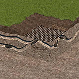 Сітка ландшафтна від кротів, захисна UNINET, 30 г/м², вічко 14х16 мм, 1,5х50м, AS-UN3015050, фото 4