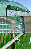 Теплиця, парник армована плівкова 6 м2 з вікнами 3х2х2м Bass Polska 8597 зелена, фото 8