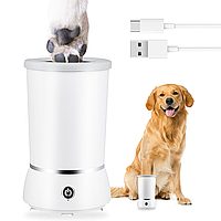 Лапомойка автоматическая от USB, Pet Foot Wash / Електрическая лапомойка для собак / Мойка для лап собак