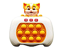 Інтерактивна іграшка антистрес електронний Pop it PRO з підсвічуванням Рудий котик, фото 3