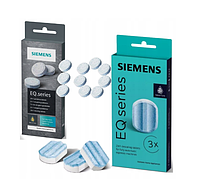 Набор таблеток Siemens (таблетки от накипи Siemens, TZ80002; таблетки от кофейных масел жиров Siemens,