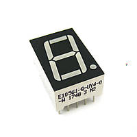 Светодиодный индикатор односимвольный E10561-G-UY4-0-W