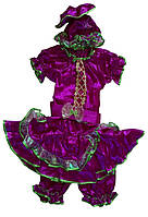 Карнавальный костюм для девочки кукла, цветочек, фиалка, конфетка рост 98-110 см