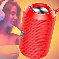 Портативна аккумуляторная Bluetooth колонка Hoco HCІ Trendy Sound Sports Wireless Speaker Red
