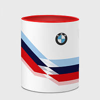 Кружка с принтом «BMW БМВ white» (цвет чашки на выбор)