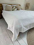 Плед покривало SOFT, 100% cotton, білий колір (Розміри і кольори в асортименті), фото 5