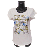 Женская футболка 3D Yijia 814-1 one size белая