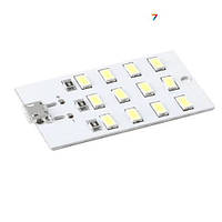 Светодиод SMD LED-5630-MicroUSB-12LED