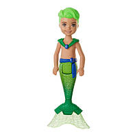 Лялька Barbie Dreamtopia Русалонька Челсі із зеленим волоссям (GJJ85/GJJ91)