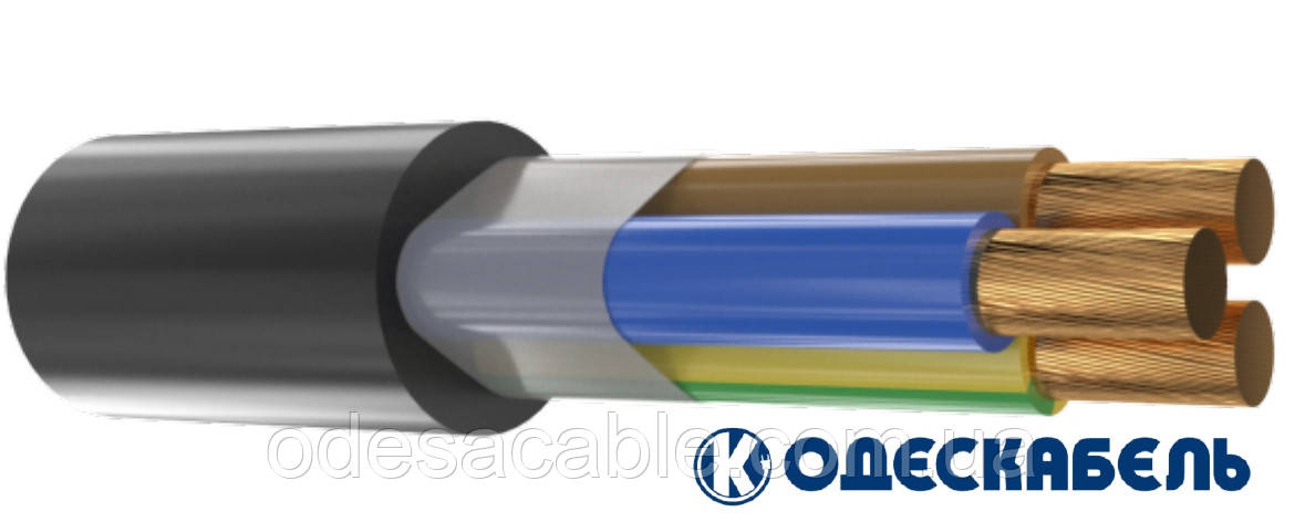 Кабель силовий ВВГнг-LS 3*2,5 (5кл.) ПАТ"ОДЕСКАБЕЛЬ"