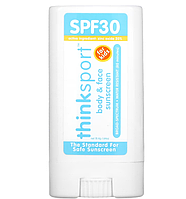 Think, Thinksport, Face & Body, солнцезащитный стик для детей, SPF 30, 18,4 г