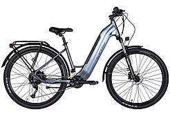 Електровелосипед 27.5" Leon GAVANA 500Вт 48В 12.8Ач 2022 темно-сірий розмір 17"
