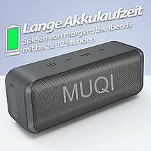 Динамік колонка Bluetooth, водонепроникний портативний бездротовий динамік IPX7, фото 3