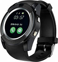Умные часы Smart V8 Black, Часы смарт Smart watch, Bluetooth UWatch, Часофон, Умный браслет-часы! Salee