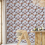 Декоративна ПВХ плитка на самоклейці 3D 280х300х5мм Кубы, ціна за 1 шт. (СПП-506) SW-00001135, фото 5