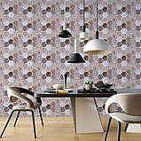 Декоративна ПВХ плитка на самоклейці 280х300х5мм Вінтажна , ціна за 1 шт. (СПП-507) SW-00001136, фото 5