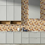 Декоративна ПВХ плитка на самоклейці 300х300х5мм Масляні фарби, ціна за 1 шт. (СПП-608) SW-00001138, фото 5