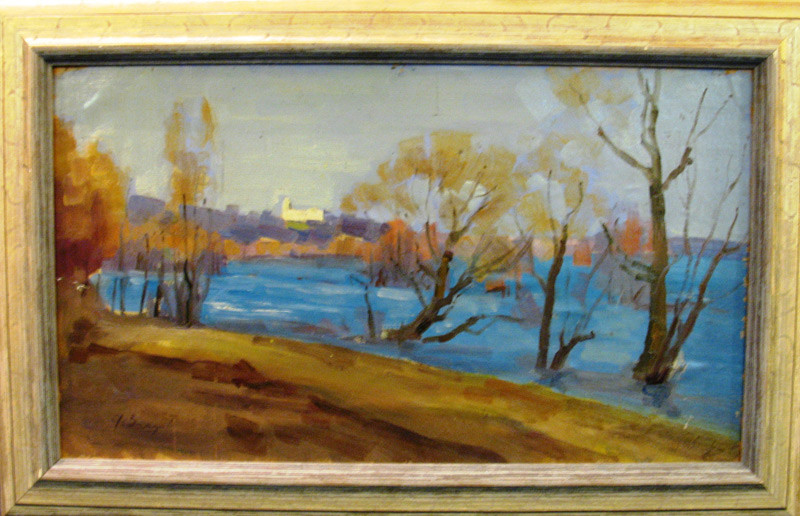 Картина Рання весна Захаров Ф. З. 1970-ті роки