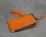 Міні-гаманець кардхолдер на блискавці  'Рибки', фото 2