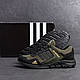 Чоловічі літні кросівки сітка Adidas (Адідас) Terrex, кеди повсякденні чорні хакі. Чоловіче взуття, фото 9