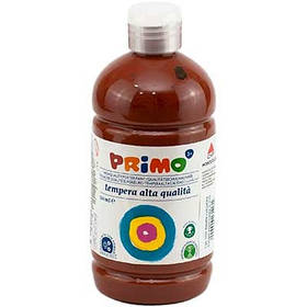 Гуаш 500мл коричнева Primo 2-215