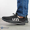 Кросівки чоловічі сітка чорні, фото 7