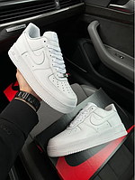 Чоловічі кросівки білі Nike Air Force 1 Low white, Найк Аір Форс білі чоловічі кросівки унісекс 36-44 розмір