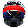 МОТОШОЛОМ ЗАКРИТИЙ AGV K6 S - SLASHCUT BLACK/BLUE/RED, фото 6