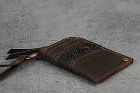 Міні-гаманець кардхолдер на блискавці  'Фолк'