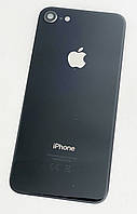 Задняя крышка для iPhone 8, черная, высокого качества