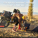 Портативна електростанція SOUOP UPP-1200 (310000 mAh) з 2 сонячними панелями по 100 Вт, фото 8