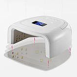 Бездротова лампа S20 на акумуляторі 15600mAh, 60 Вт. - для манікюру та педикюру, фото 2