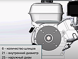 Ходоуменшувач для мотоблока R-Diesel-1.0 (дизель) ЗХ4, фото 10