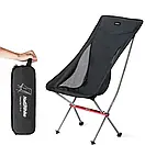 Крісло розкладне Naturehike YL06 чорне, фото 4