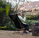 Крісло розкладне Naturehike YL06 чорне, фото 9