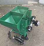 Картоплесаджалка дворядна 90л Plus 1Т з баками для добрива, фото 6