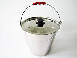 Відро з кришкою 10л h=30см №18934