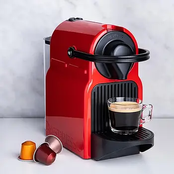 Кавоварка Nespresso Delonghi Inissia Red