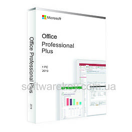 Офісний пакет Microsoft Office Professional Plus 2019 коробкова версія (SKU-T5D-16814)