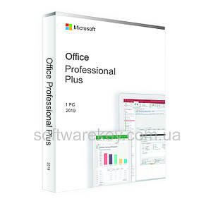 Офісний пакет Microsoft Office Professional Plus 2019 коробкова версія (SKU-T5D-16814)