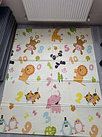 Дитячий Розвивальний Двосторонній Термо Килимок, Розмір 200*180*1,0  У сумці, фото 3