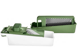 Ручна багатофункціональна овочерізка 4в1 Ernesto HG05556B green