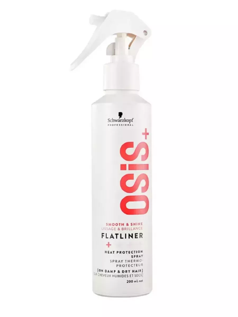 Schwarzkopf +Osis flatliner Спрей для захисту волосся при термообробці 200 мл