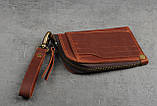 Міні-гаманець кардхолдер на блискавці 'Тризуб', фото 2