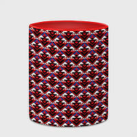 Кружка с принтом «Геометрический скандинавский узор» (цвет чашки на выбор)